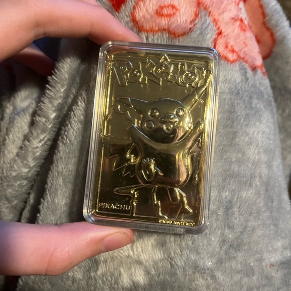 Selling 23k gold pikachu trading card! Selling 23k gold pikachu trading card!